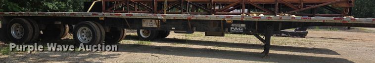 image for item DW7072 1994 Dorsey flatbed trailer