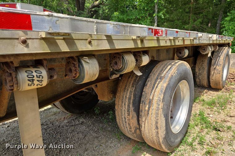 image for item DW7072 1994 Dorsey flatbed trailer