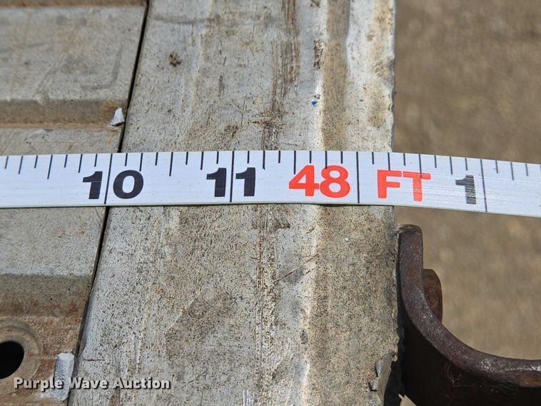 image for item DW7072 1994 Dorsey flatbed trailer