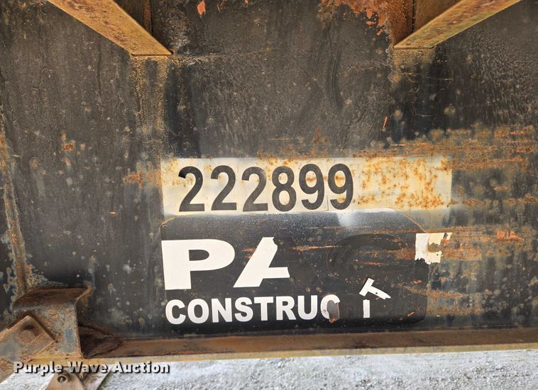 image for item DW7072 1994 Dorsey flatbed trailer