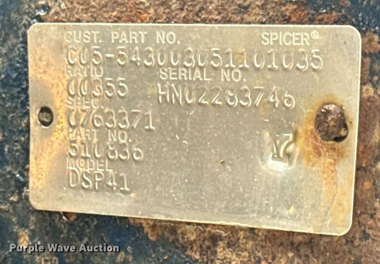 image for item DY0219 2007 Kenworth  T800 semi truck