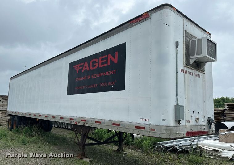 image for item EB2628 1995 Great Dane 701TZ-1 jobsite trailer
