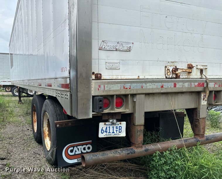 image for item EB2628 1995 Great Dane 701TZ-1 jobsite trailer