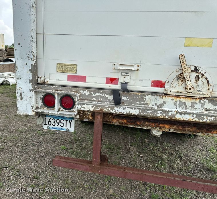 image for item EB2630 1985 Great Dane jobsite trailer