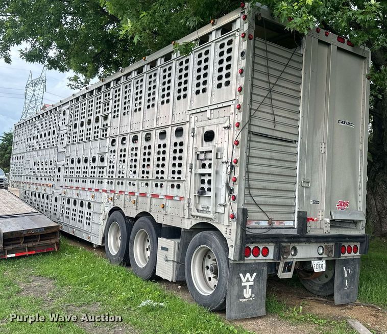 image for item EB2632 2012 Wilson livestock trailer