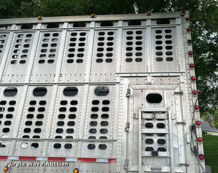 image for item EB2632 2012 Wilson livestock trailer