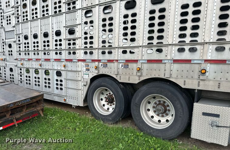 image for item EB2632 2012 Wilson livestock trailer