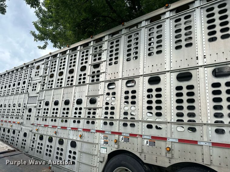 image for item EB2632 2012 Wilson livestock trailer