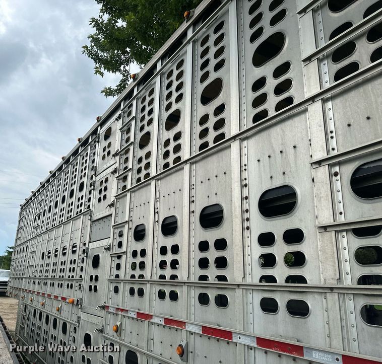 image for item EB2632 2012 Wilson livestock trailer