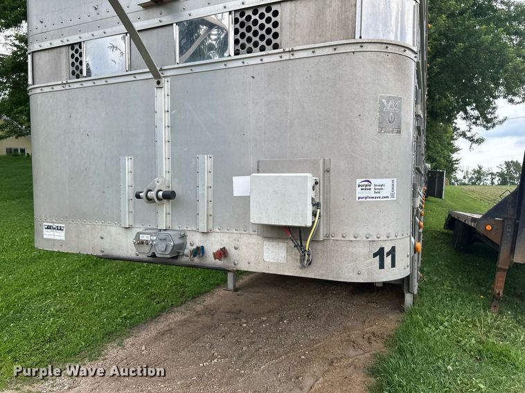 image for item EB2632 2012 Wilson livestock trailer