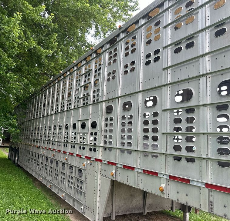 image for item EB2632 2012 Wilson livestock trailer