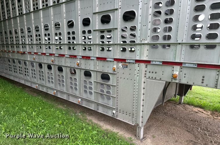 image for item EB2632 2012 Wilson livestock trailer