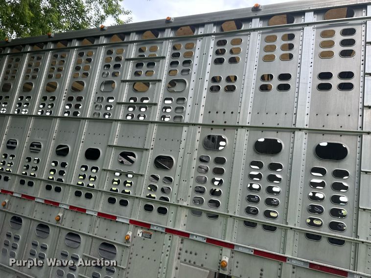 image for item EB2632 2012 Wilson livestock trailer