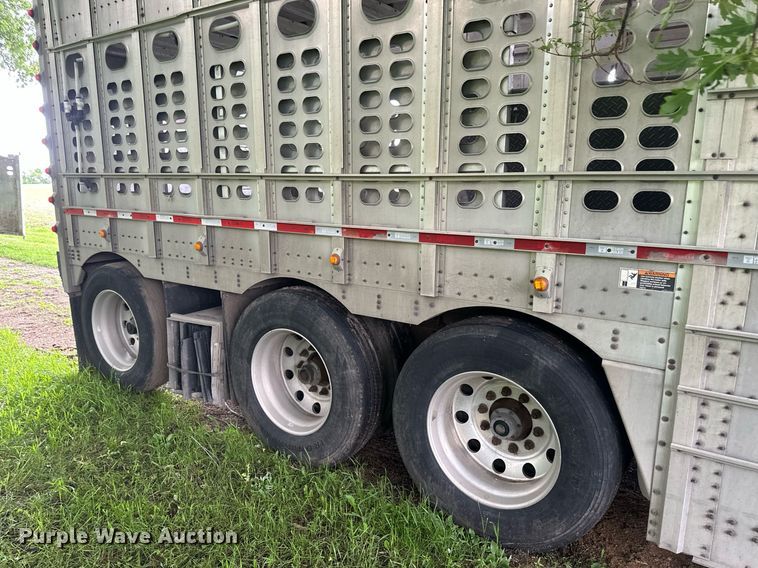 image for item EB2632 2012 Wilson livestock trailer