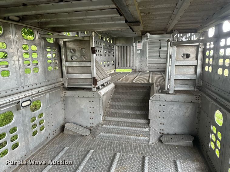 image for item EB2632 2012 Wilson livestock trailer