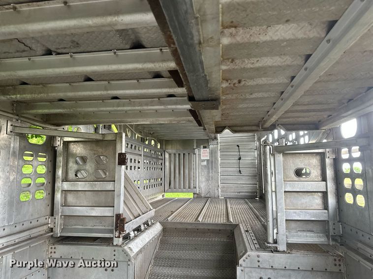 image for item EB2632 2012 Wilson livestock trailer