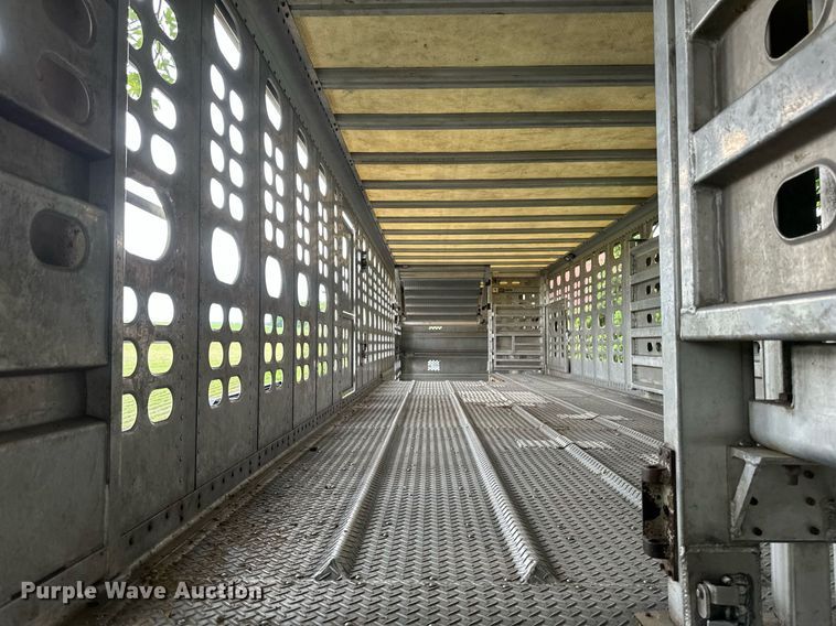 image for item EB2632 2012 Wilson livestock trailer