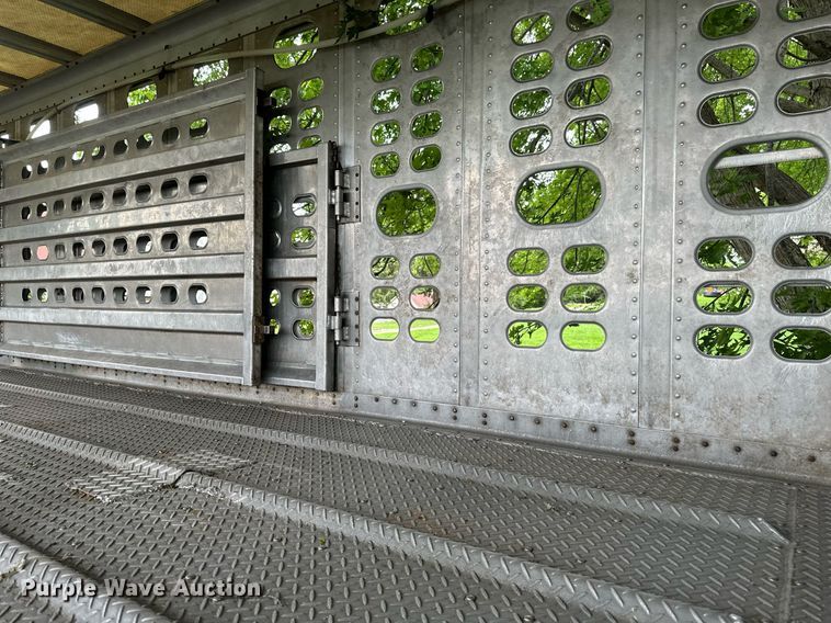 image for item EB2632 2012 Wilson livestock trailer