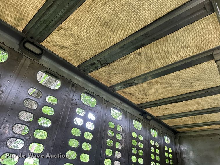 image for item EB2632 2012 Wilson livestock trailer