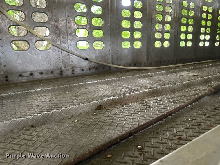 image for item EB2632 2012 Wilson livestock trailer