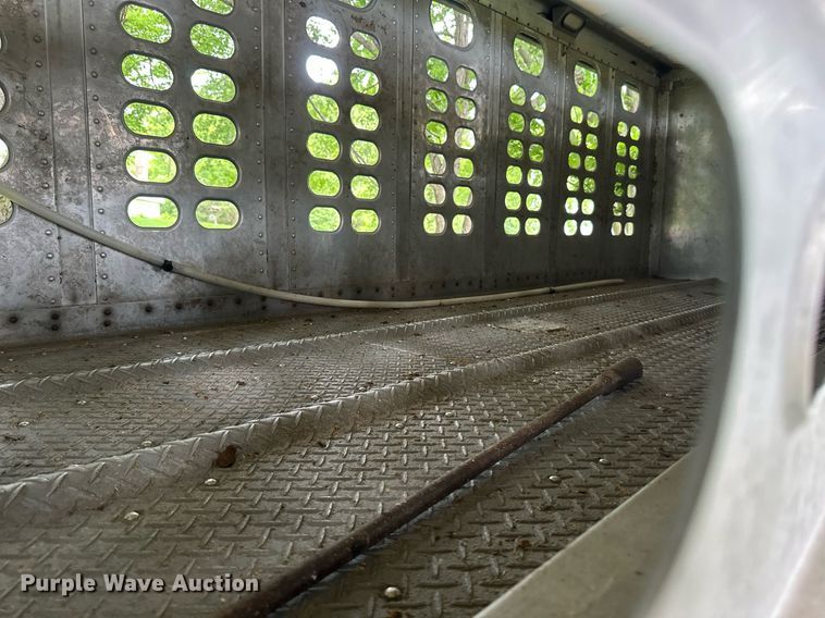 image for item EB2632 2012 Wilson livestock trailer