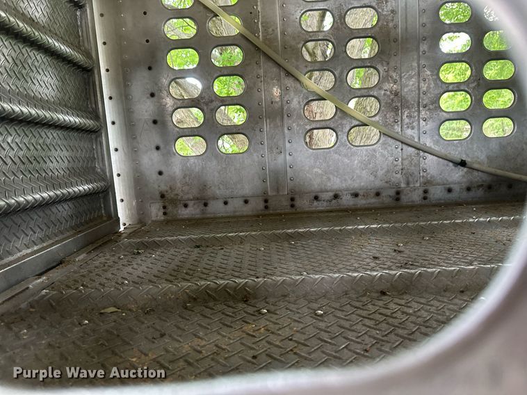 image for item EB2632 2012 Wilson livestock trailer