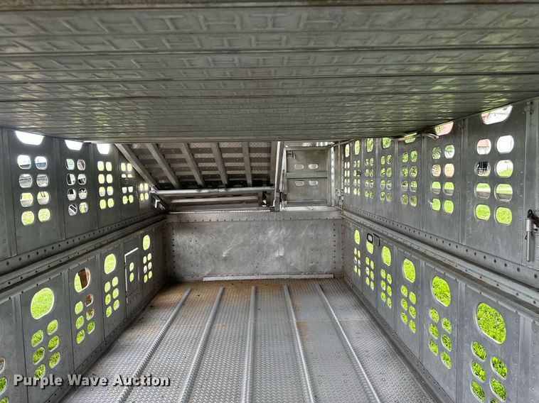 image for item EB2632 2012 Wilson livestock trailer