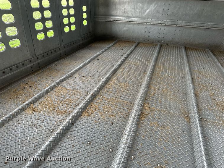 image for item EB2632 2012 Wilson livestock trailer