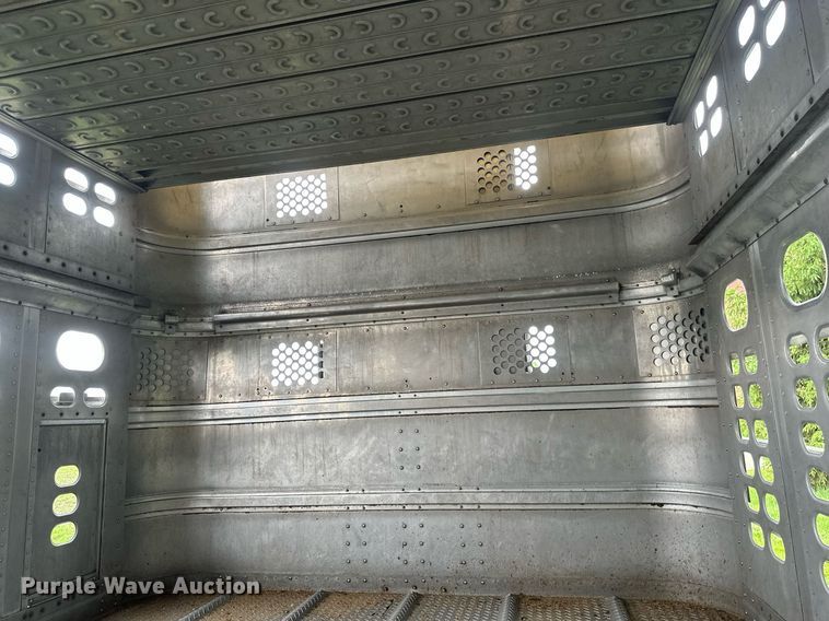 image for item EB2632 2012 Wilson livestock trailer