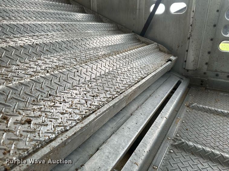 image for item EB2632 2012 Wilson livestock trailer