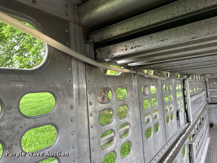 image for item EB2632 2012 Wilson livestock trailer