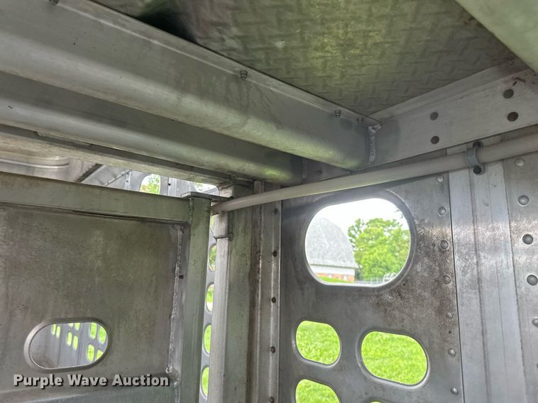 image for item EB2632 2012 Wilson livestock trailer