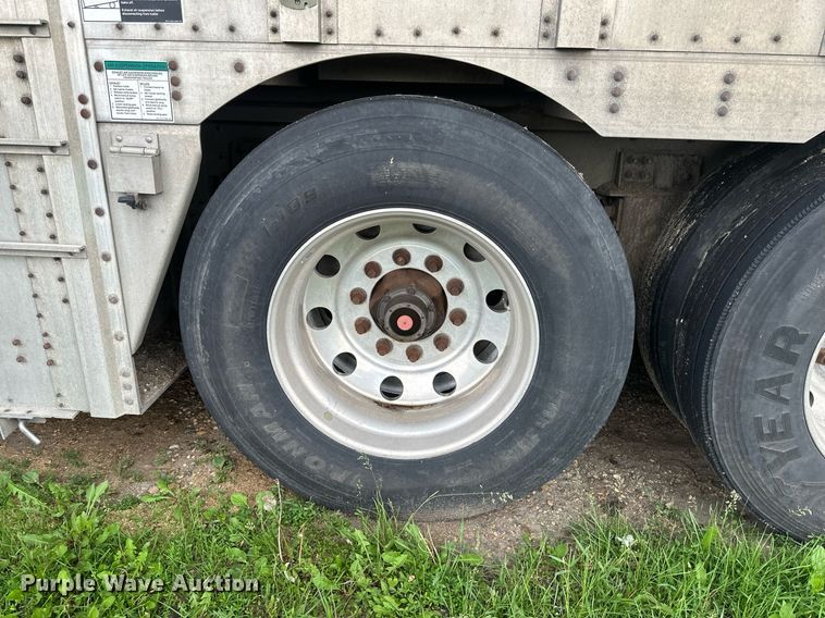 image for item EB2632 2012 Wilson livestock trailer