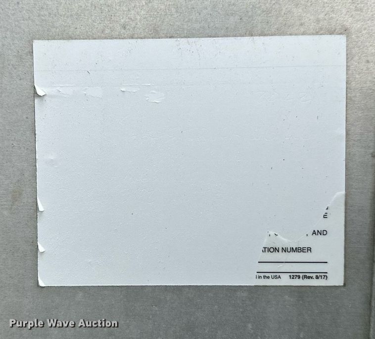 image for item EB2632 2012 Wilson livestock trailer