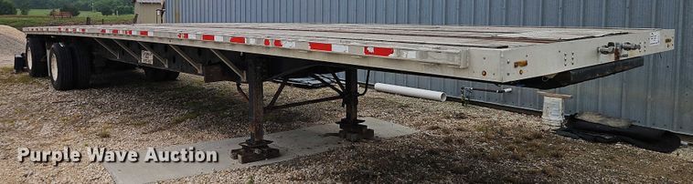image for item EB8110 2000 Transcraft Eagle W2 flatbed trailer