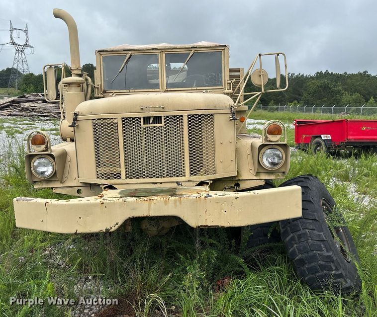 image for item EC3653 2001 AM General M35A3 flatbed truck