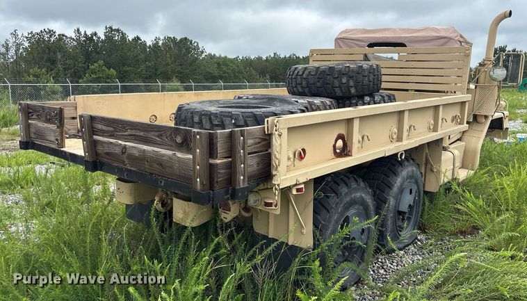 image for item EC3653 2001 AM General M35A3 flatbed truck