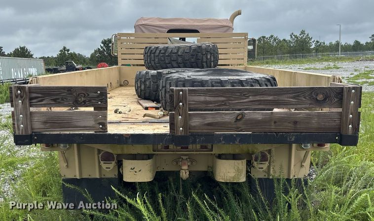 image for item EC3653 2001 AM General M35A3 flatbed truck