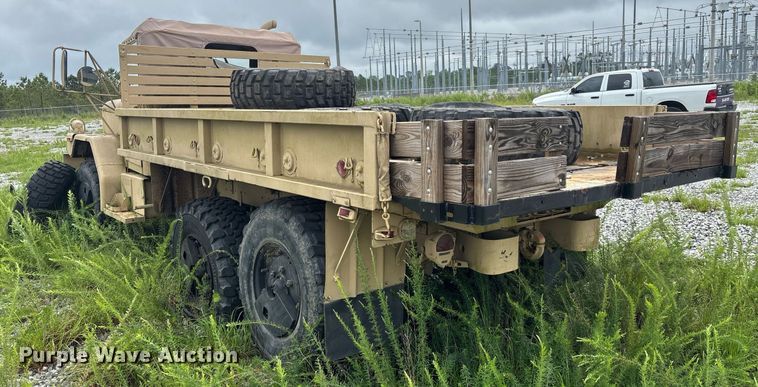 image for item EC3653 2001 AM General M35A3 flatbed truck