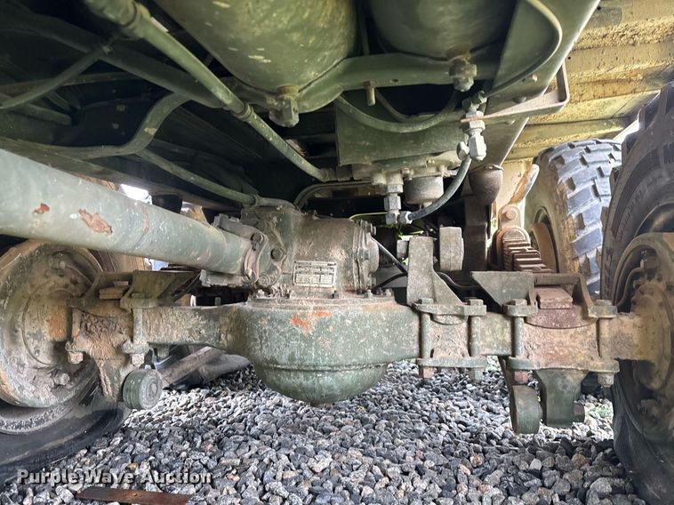 image for item EC3653 2001 AM General M35A3 flatbed truck