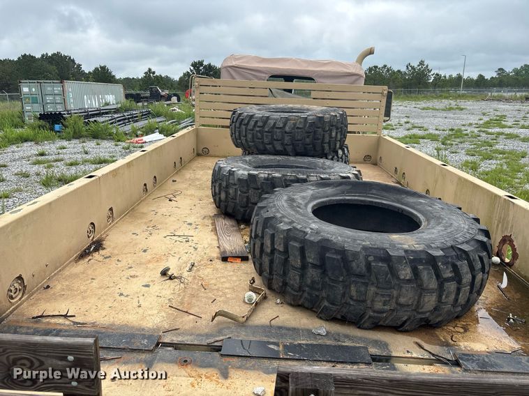 image for item EC3653 2001 AM General M35A3 flatbed truck