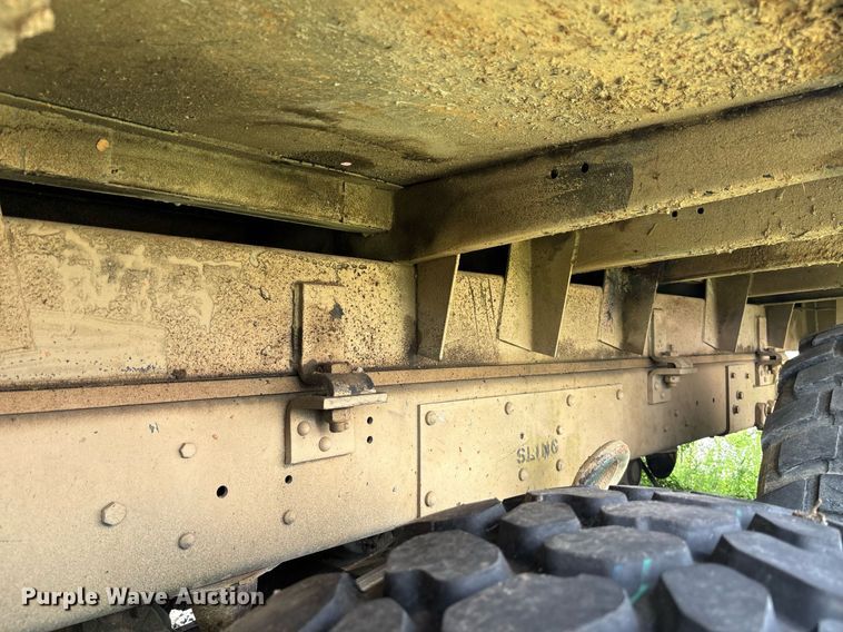 image for item EC3653 2001 AM General M35A3 flatbed truck