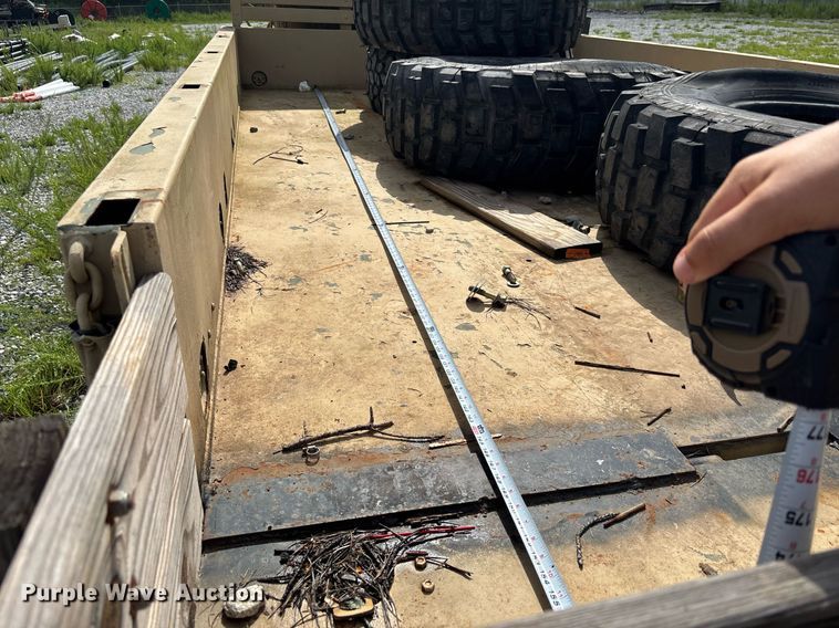 image for item EC3653 2001 AM General M35A3 flatbed truck