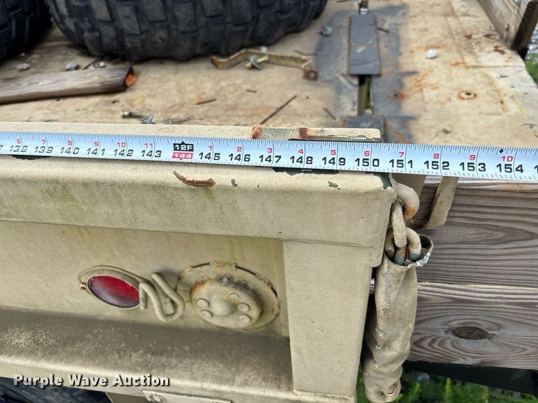 image for item EC3653 2001 AM General M35A3 flatbed truck