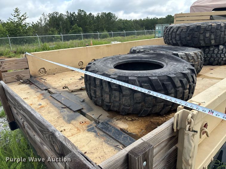 image for item EC3653 2001 AM General M35A3 flatbed truck