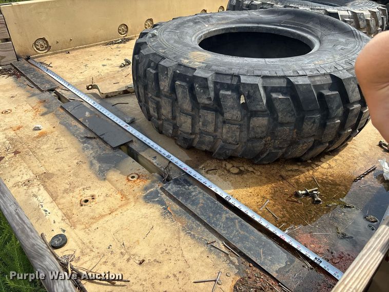 image for item EC3653 2001 AM General M35A3 flatbed truck