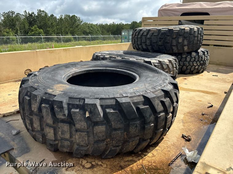 image for item EC3653 2001 AM General M35A3 flatbed truck