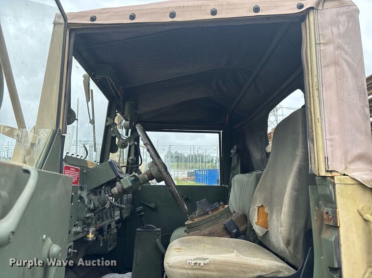 image for item EC3653 2001 AM General M35A3 flatbed truck