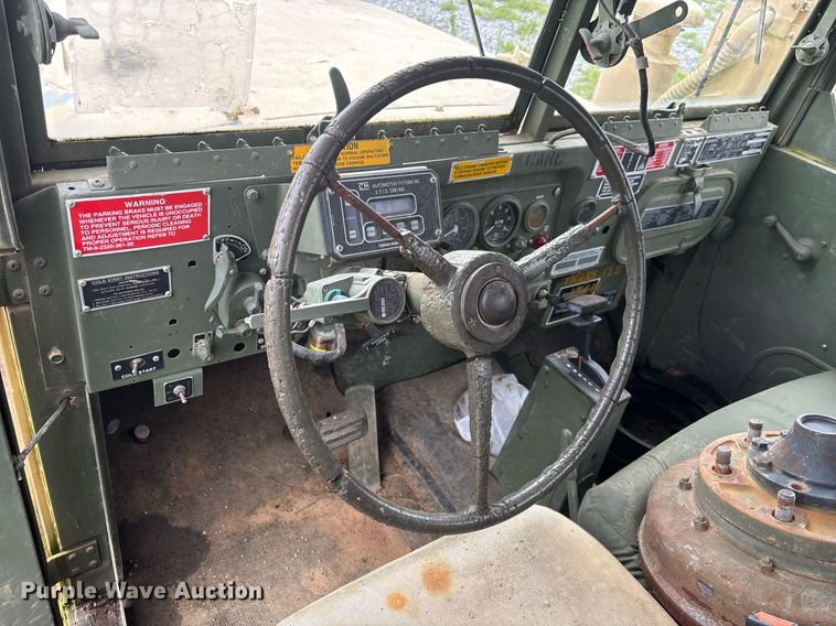 image for item EC3653 2001 AM General M35A3 flatbed truck