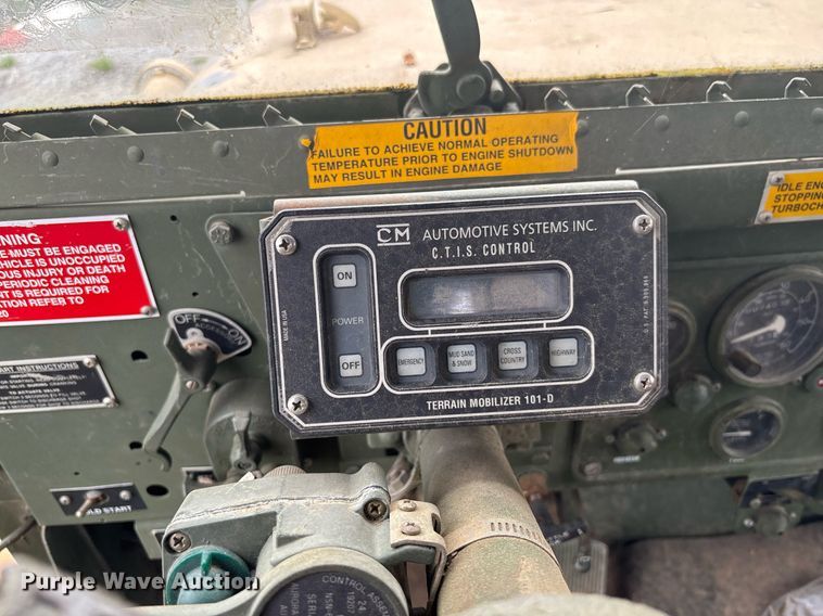 image for item EC3653 2001 AM General M35A3 flatbed truck